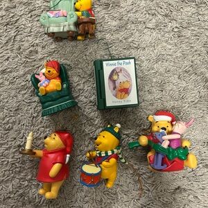 Disney Winnie the Pooh Holiday Ornament Collection
